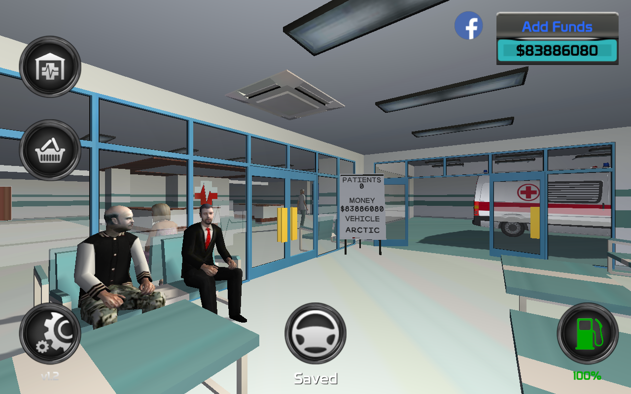 Emergency Ambulance Simulator(紧急救护车模拟器无限金币版) 1.2最新版