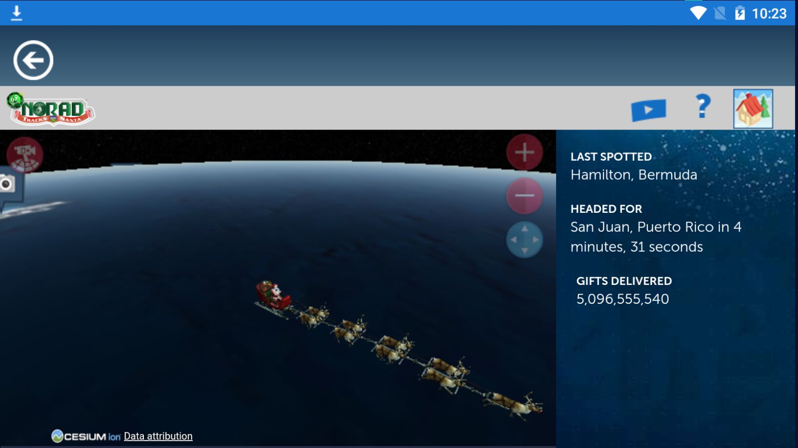 NORAD Tracks Santa(跟踪圣诞老人官方版) 2.5最新版