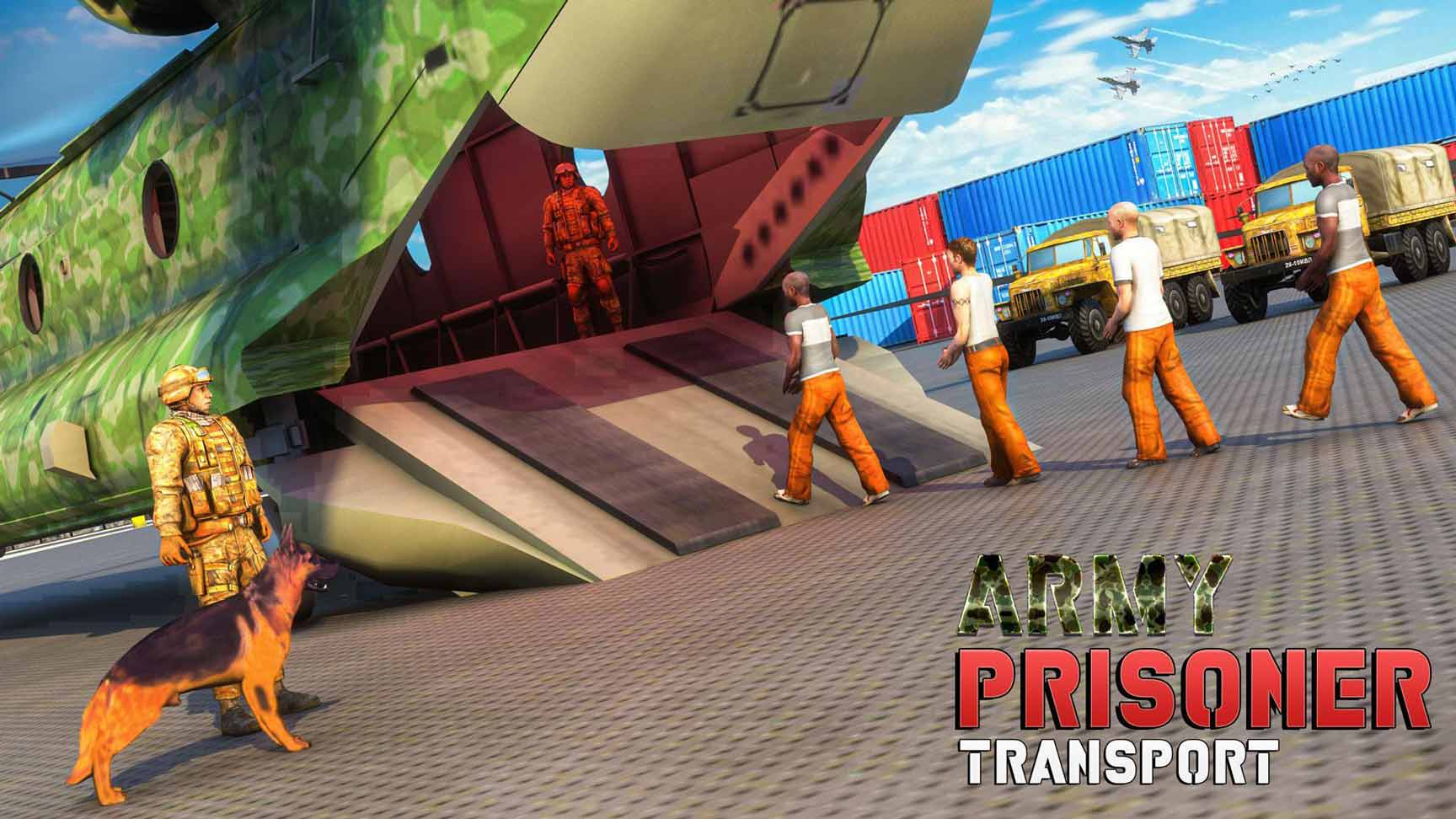Army Prisoner Transport: Military Transport Games(陆军囚犯运输大量货币版) 1.0安卓版