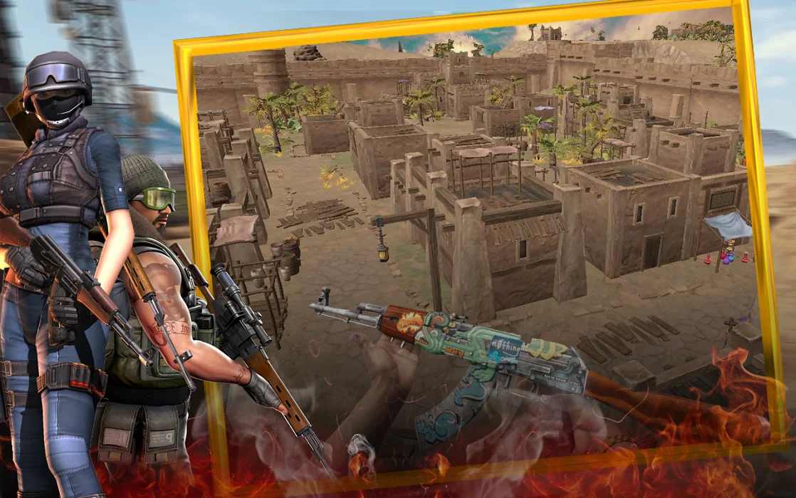Crossfire Critical Shooter War(FPS现代打击无限货币版) 1.1最新版