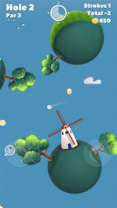 Golf Skies(高尔夫天空无限金币破解版) 1.0.523全关卡版