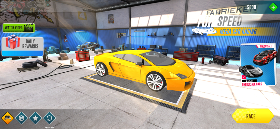 Top Speed Mega Car Racing ios版