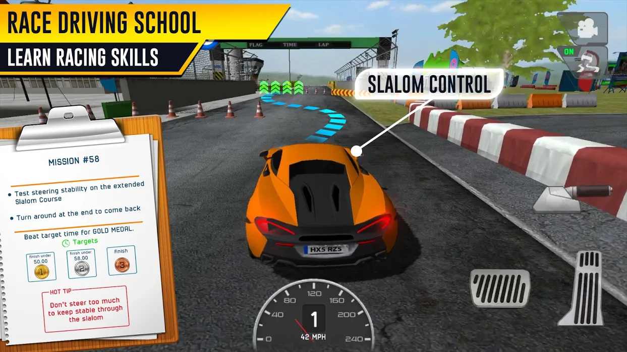 Race Driving License Test(赛车驾驶执照考试无限金币版) 2.1最新版