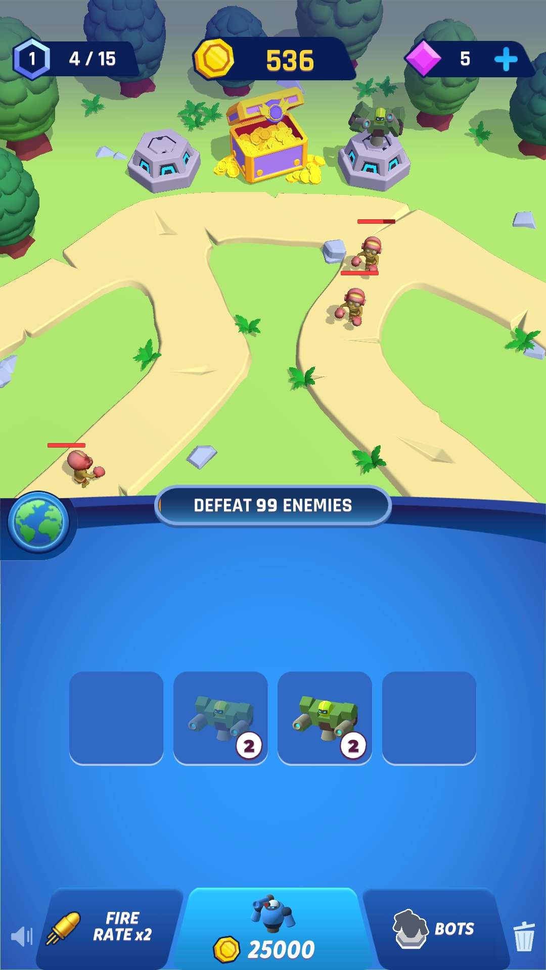Zombie Hunter: Mecha Idle Clicker(僵尸猎人闲置收集机甲无限金币钻石破解版) 1.1最新版