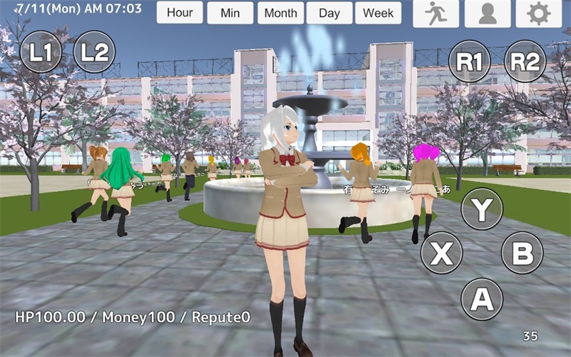 学校生活模拟器2全部服装解锁版 1.0.41无广告版
