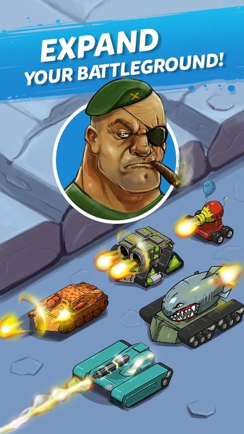Merge Tanks(合并坦克无限金币版) 2.0.17无限钻石版