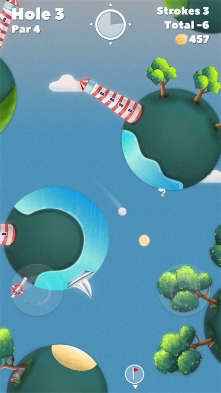 Golf Skies(高尔夫天空无限金币破解版) 1.0.523全关卡版