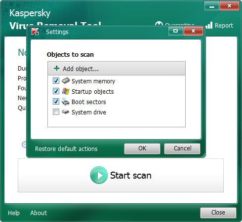 Kaspersky Virus Removal Tool v20.0.10.0免费版