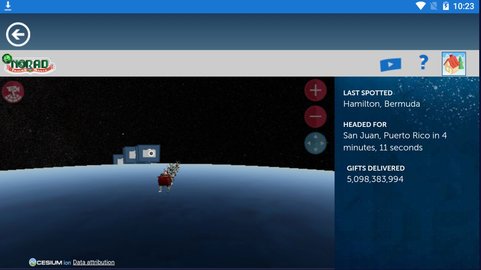 NORAD Tracks Santa(跟踪圣诞老人官方版) 2.5最新版