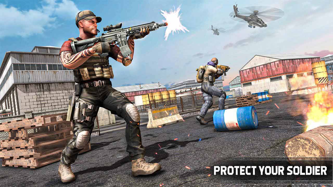 Commando Delta Battle Shooting Game(突击队三角洲无限金币破解版) 1.11完整版