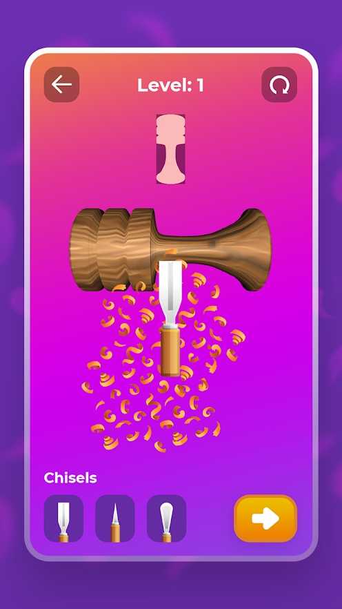 Wood Turning Woodturning Simulator（木材车削模拟器）无限金币版 1.0.8.2安卓版