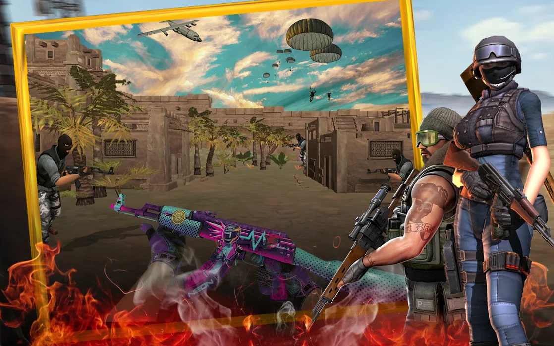 Crossfire Critical Shooter War(FPS现代打击无限货币版) 1.1最新版