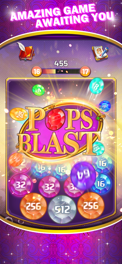 Pops Blast 2048: Balls Crush ios版