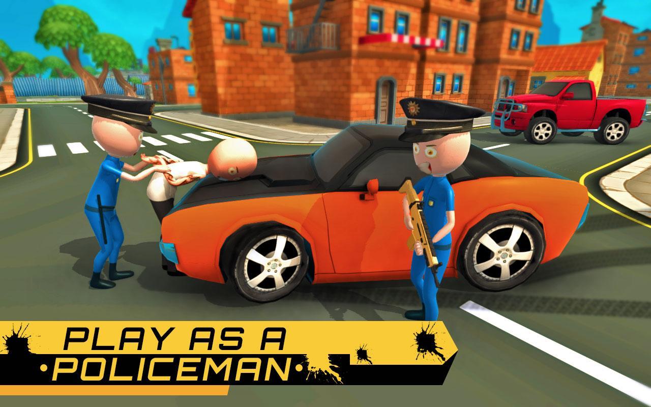 Stickman Police Counter City Gangster(火柴人警察城市无限金币破解版) 1.1.2安卓版