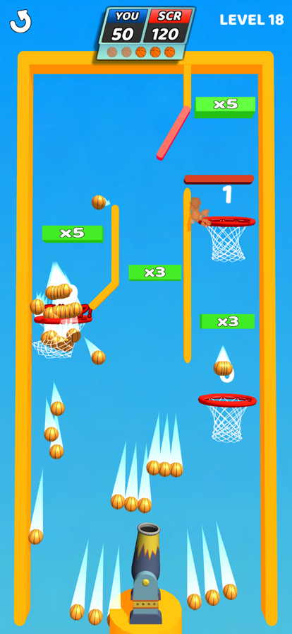 Cannon Dunk 3D ios版