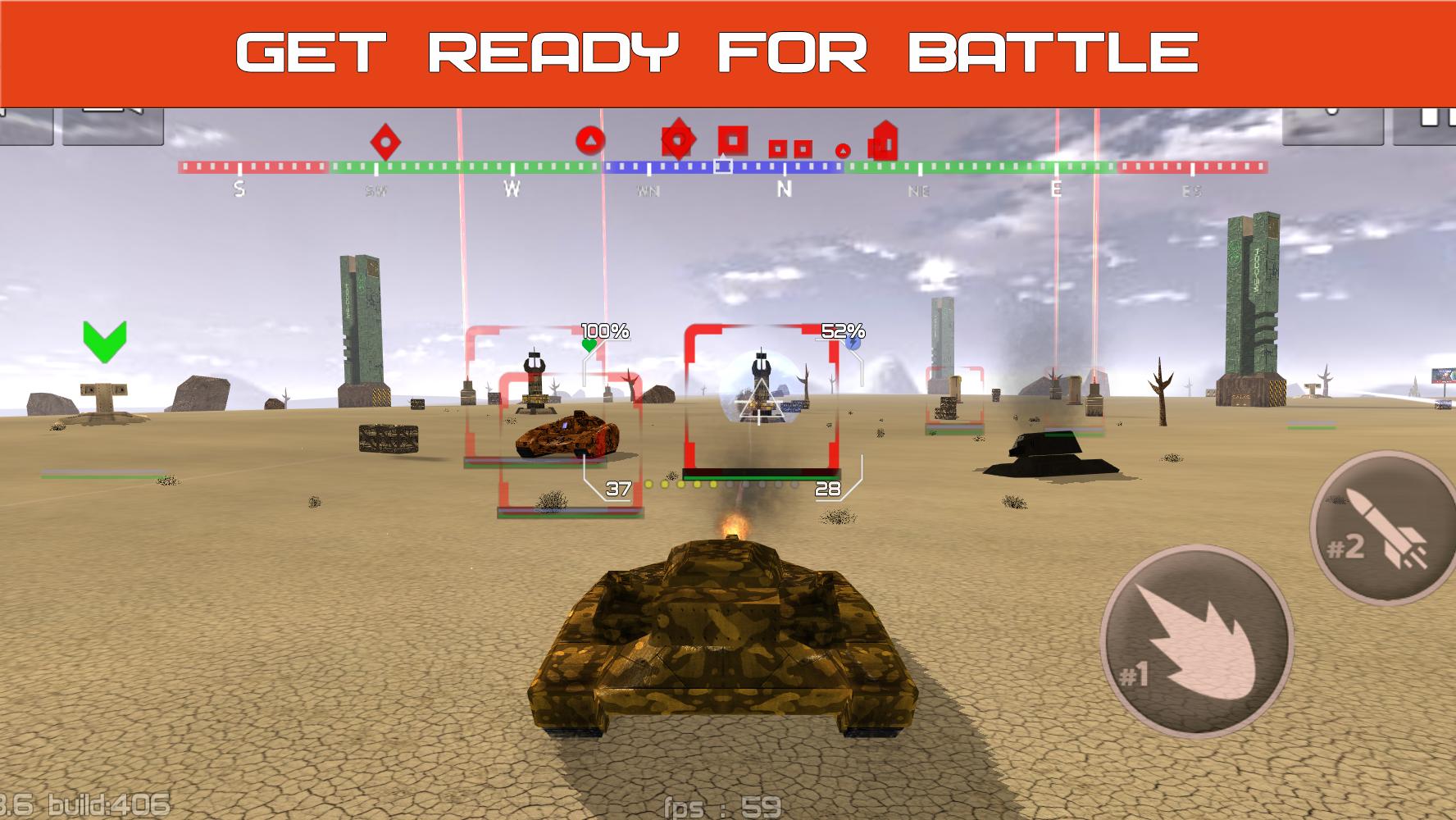 Tank Combat : Future Battles(坦克作战铁军战场无限钞票破解版) 1.8.14最新版
