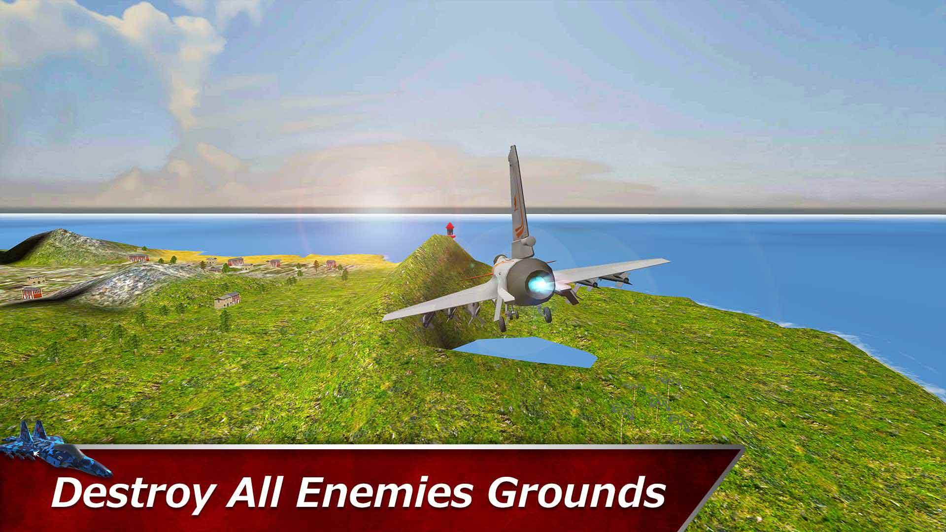 Jet Airplane War - Fighter Air Combat(喷气式战斗机空战无限金币版) 1.1最新版