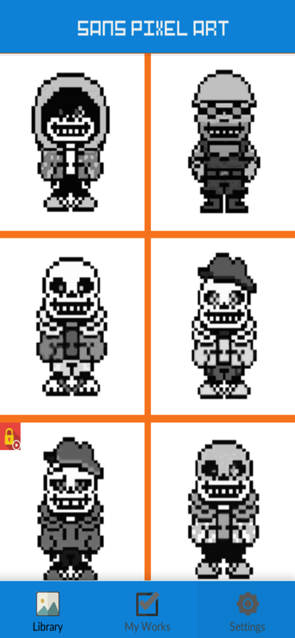 Undertale Sans Pixel Art ios版