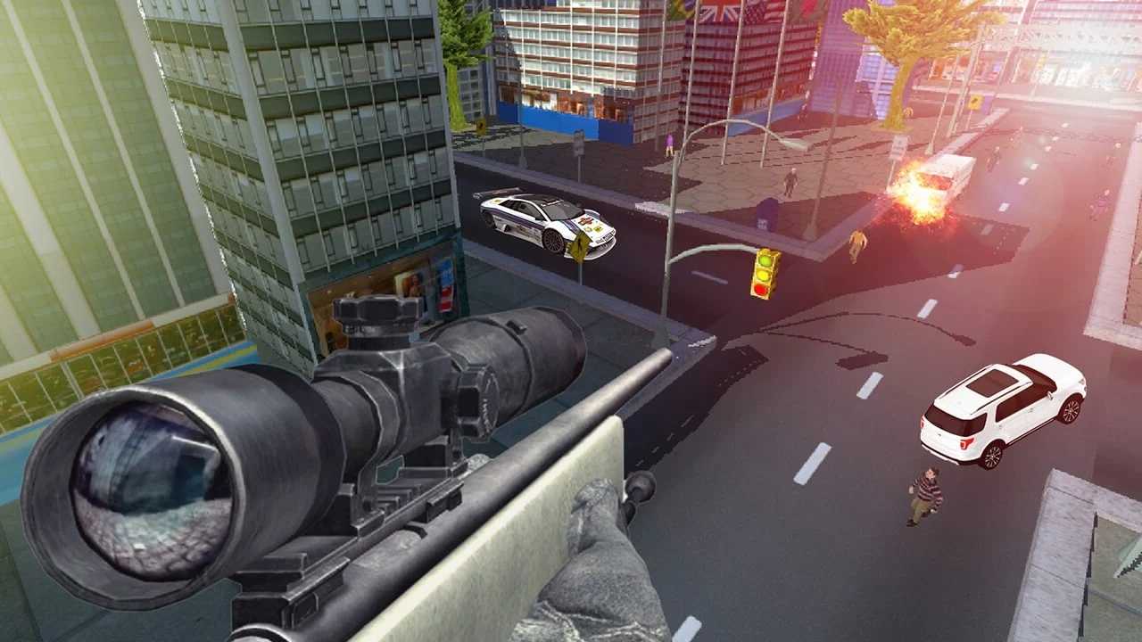 Sniper Shooter 3D Shooting Game（狙击射手）无限金币破解版 5.0最新版