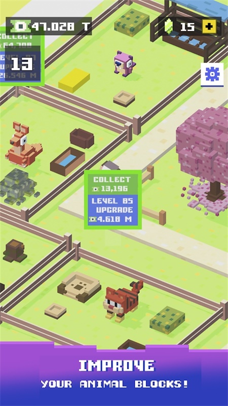 Blocky Zoo Tycoon - Idle Game(像素动物园大亨无限钻石破解版) 0.7内购版