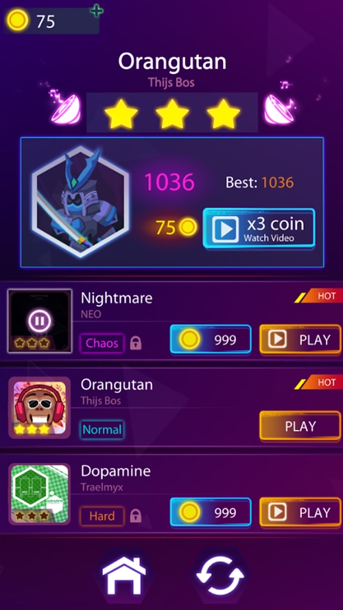 EDM Blade Dancer(EDM刃之舞无限金币破解版) 1.02去广告版
