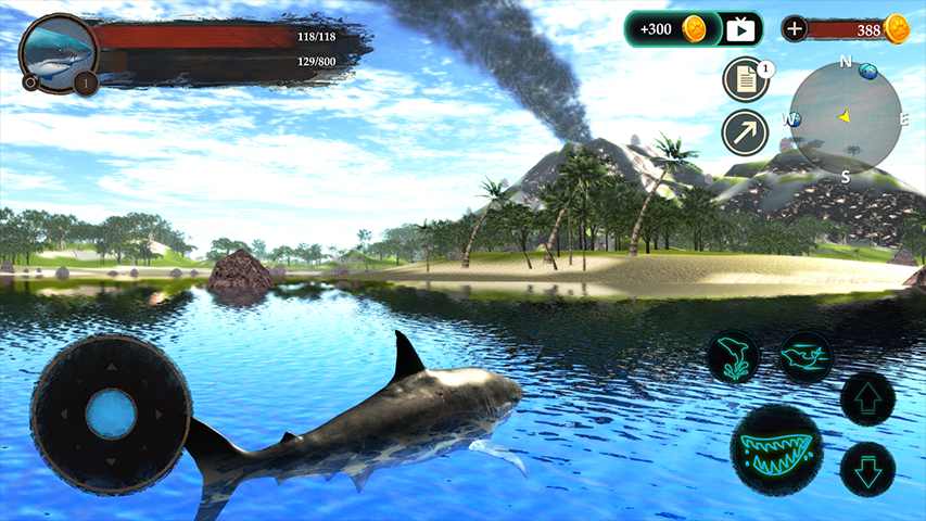 The Shark(鲨鱼模拟无限金币破解版) 1.0.1安卓版