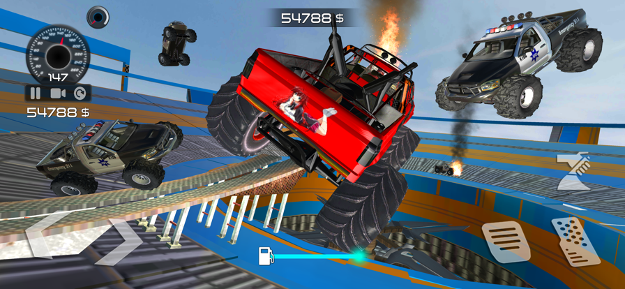 Mega Monster Truck Offroad 4x4 ios版