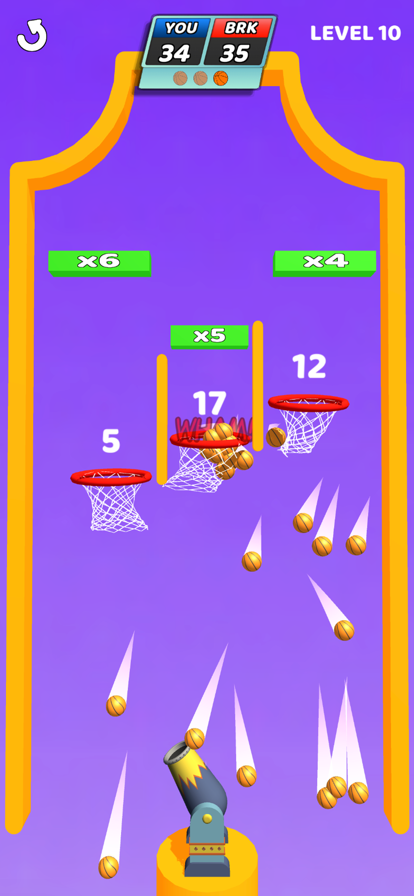 Cannon Dunk 3D ios版