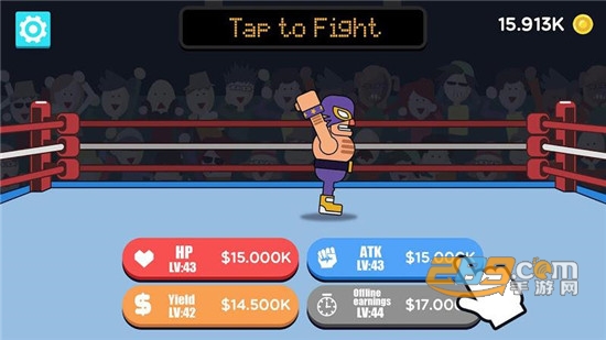 Idle Endless Fight(狂野的舞台：格斗冠军免费中文版)v1.0.0
