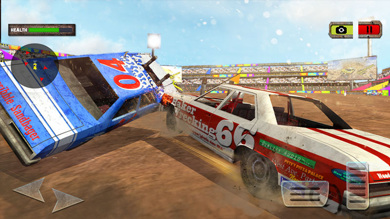 Demolition Derby Xtreme Racing(拆除德比车祸特技赛车大量货币版) 2.6安卓版