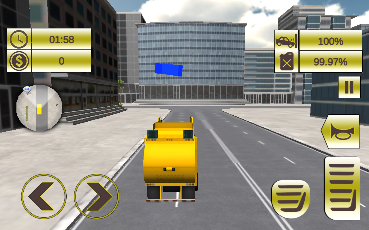 Garbage Transporter Truck Driving Simulator(垃圾卡车驾驶模拟器无限货币版) 0.6安卓版