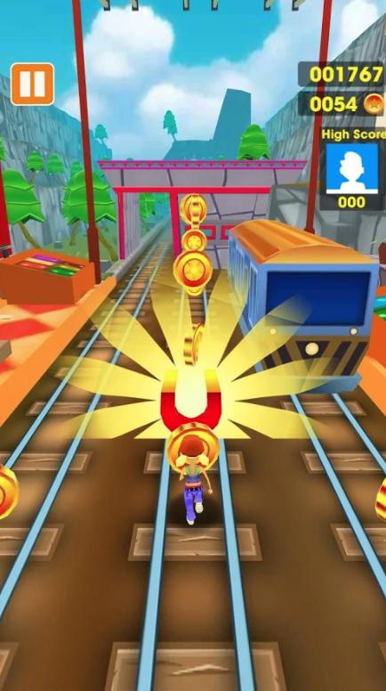 Subway Train Surf - Endless Surf Run Fun(无尽地铁冲浪无限金币版) 1.1安卓版