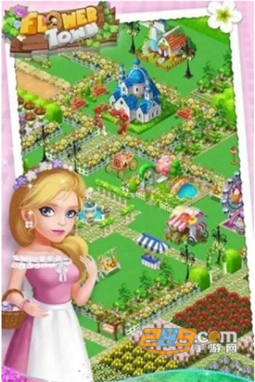 Flower Town Lite(鲜花小镇2019无限金币破解版)v1.6