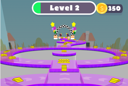 Bridge Survival 3D gameplay screenshot