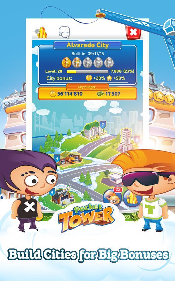Pocket Tower(口袋大楼无限金币版) 3.19.9安卓版