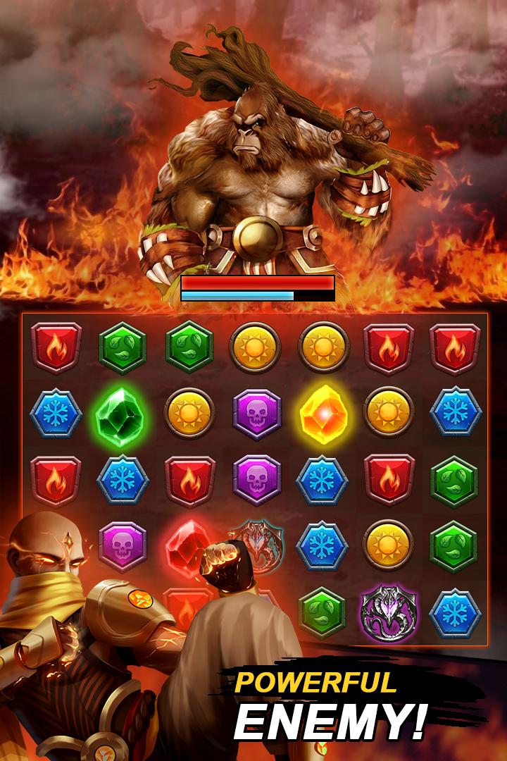 Dungeon Puzzle Match 3 RPG（地牢拼图）内置菜单版 1.2.8安卓版