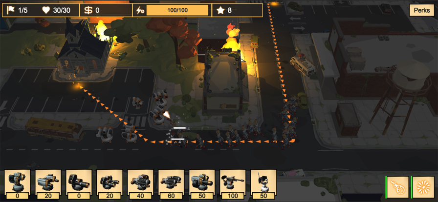 ZombieNight:TowerDefense ios版