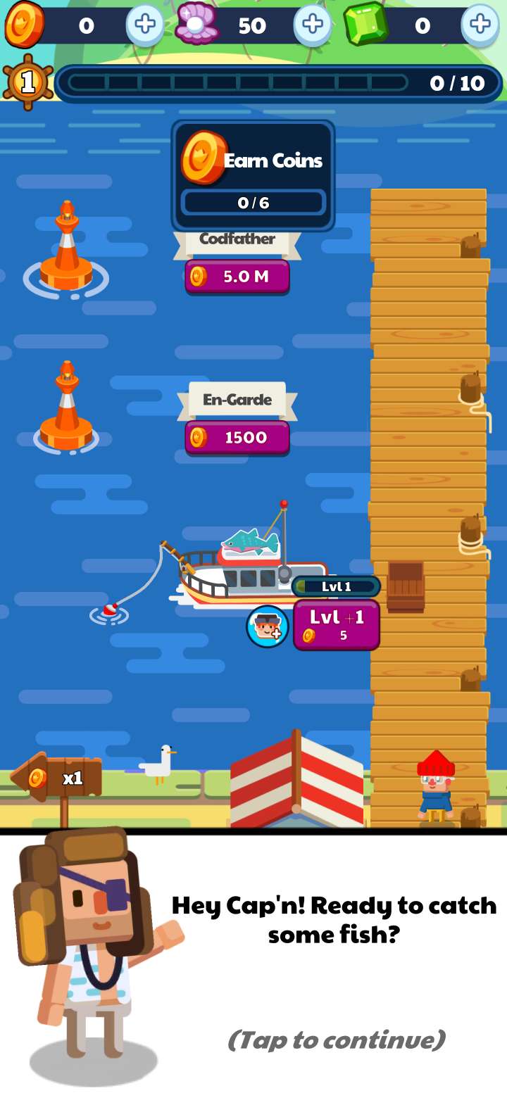 Fishing Story(空闲的钓鱼故事无限金币版) 1.80安卓版