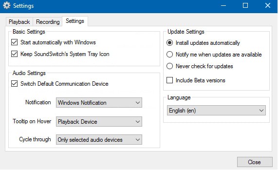 SoundSwitch v6.2.2.0免费版