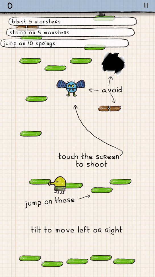 涂鸦跳跃破解版(Doodle Jump) 3.11.38最新版
