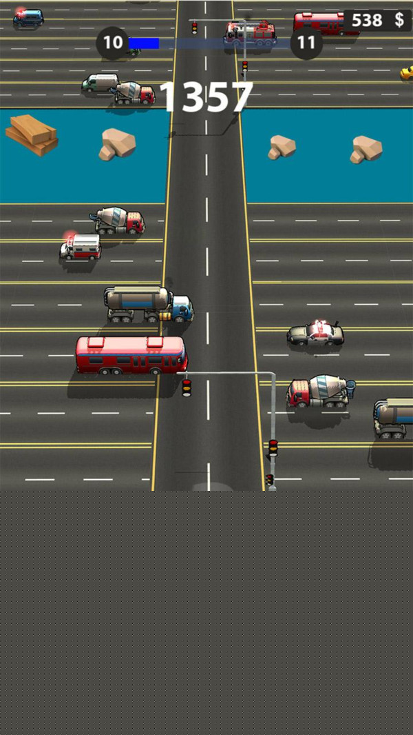 公路交通：汽车短跑