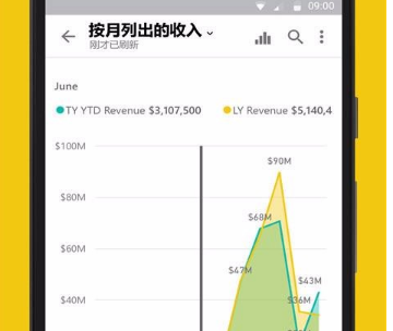 Power BI界面示意图