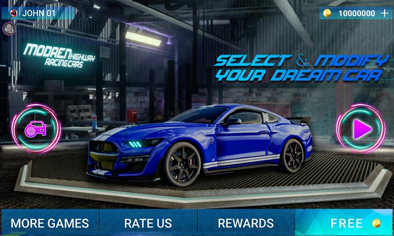 ModernHighwayCarRacer(现代公路赛车大量货币版) 1.06安卓版