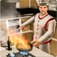 Real Cooking 3D Game Virtual Kitchen Chef(虚拟厨师烹饪游戏3D超级厨师厨房）官方版 1.2安卓版