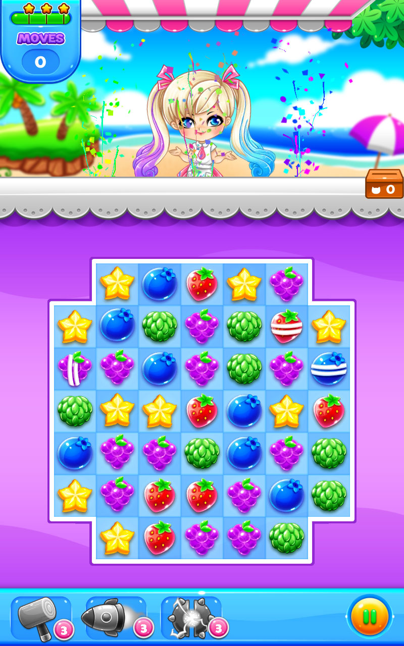 Fruits Blast(糖果甜水果无限金币版) 1.1.7安卓版