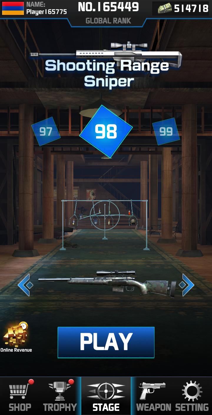 Sniper Action -Target Shooting Sniper(狙击动作射击大量货币版) 2.2安卓版