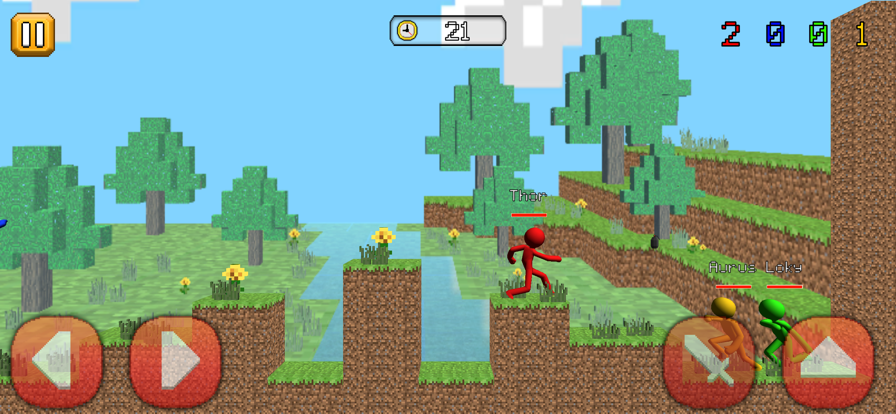 Stickman Fight Multicraft ios版
