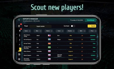 Esports Manager(电竞经理免费版) 1.0.19安卓版