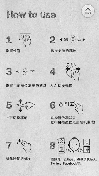 Uface面部素描