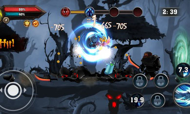 Dota King of Shadow : Knight Fight(暗影之王敌人不攻击版) 1.0安卓版